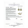 Image 4 : 16.70 ct. EGL USA Fancy Light Yellow Diamond Dangle Earrings - 18KT White and Ye