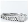Image 8 : Rolex Ladies Quickset Stainless Steel White Diamond Lugs And Datejust Wristwatch