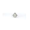 Image 1 : 14kt WG Lady's Pear Shape Diamond Ring