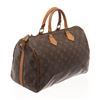 Image 3 : Louis Vuitton Brown Monogram Speedy 35 Bandouliere