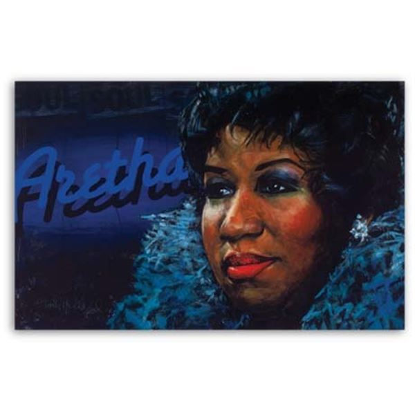 Aretha Franklin by Stephen Holland