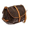Image 3 : Louis Vuitton Brown Monogram Canvas Saumur 35 Messenger Bag