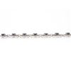 Image 4 : 6.25" Vintage 14k White Gold Round Synthetic Alexandrite Diamond Tennis Bracelet