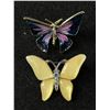 Image 6 : 5 Pretty Butterfly Broaches
