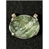 Image 2 : Green Stone/Ruby Pendant 1.5"