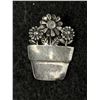 Image 4 : Sterling Silver BC Ferry Charm/Flower Pin/Mason Keychain