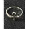 Image 2 : Sterling Silver Ankh Ring, Size 5
