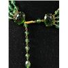 Image 4 : Exquisite Old Enameled Green Necklaces Signed W. Germany Matching Clasp
