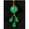 Image 2 : Genuine Art Deco 1920s Peking Glass Flapper Necklace Awesome Solid