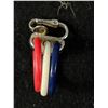 Image 2 : Rare Signed Trifari Celluloid Earring