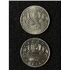 Image 2 : 2 Vintage Canadain $1 Coins & 2 - 50cent Coins