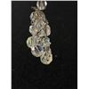 Image 3 : Good Pair Of 1950's Center Drop Crystal Earrings