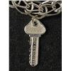 Image 2 : Sterling Silver "Gate Bracelt" w/ Sterling " Key To Success"