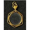 Image 1 : Unusual Early 1900's Photo Locket/Pendant (Unscrews & Opens Up)