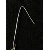 Image 2 : Pair Of Sterling Silver Earrings, Polished, In Good Condition