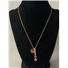 Image 8 : 3 Lovely Gold Necklaces, Some Vintage