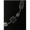 Image 2 : Nice Hand Crafted Silver Necklace, 33" Length