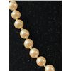 Image 2 : Lovely Vintage Hand Knotted Pearls Necklace, 17" Length, Original Clasp