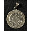 Image 2 : Large Circular Sterling "Aztek" Pendant