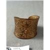 Image 2 : 2 Vintage Copper Open Cuff Bangles, One Marked Sabona London