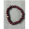 Image 2 : 5 Vintage Wood/Volcanic Ash & Others Beads Bracelets