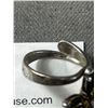 Image 2 : Very Good Sterling & Amber Star Ring