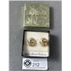 Image 2 : 3 Pairs Of "Fifth Avenue" Earrings In Original Box. 1960's-70's