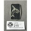 Image 1 : Large 1960's-70's First Nations Pewter Killer Whale Pendant