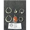 Image 1 : Group Of Silver Look Vintage Jewelry