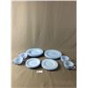 Image 1 : MINT CONDITION Blue Depression Glass Dish Set