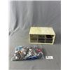 Image 1 : Box Of Jewelry Parts & Bag Of Jewelry