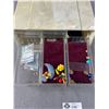 Image 3 : Box Of Jewelry Parts & Bag Of Jewelry
