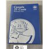 Image 2 : 4 Canadian Coin Books w/ Select Coins (Not Complete) - 25 Cents, 50 Cents & Nickels Plus Empty Great