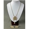 Image 2 : Lot Of Various 1970's Jewelry - Glass w/Brass Necklace, Sarah Coventry Gold Tone Rhinestone Necklace