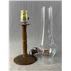 Image 8 : Lot of Vintage Pottery Vases, Lamp, Artwork, Etc