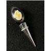 Image 2 : Handcrafted Natural Horn Bottle Stopper - Made in Canada