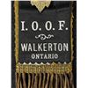Image 2 : Antique IOOF Walkerton, Ont. Lodge Member Ribbon Badge, Highly Decorative