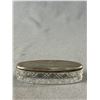 Image 2 : Antique Cut Crystal Dresser w/Sterling Top and Mini Tools