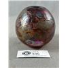 Image 2 : Stunning Handblown Glass Orb Bud Vase