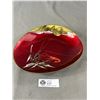 Image 2 : Vintage Japanese Red Lacquerware w/Abalone Accents