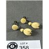 Image 2 : Vintage Ivory Earrings and Pendant
