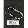 Image 2 : Vintage Sterling Silver Watch Fob Chain 56.58 g