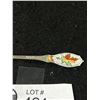 Image 8 : 2 Canada Sterling Silver Enameled Sterling Silver Spoon
