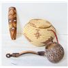 Image 1 : AFRICAN CALABASH SERVING CREAM+BROWN