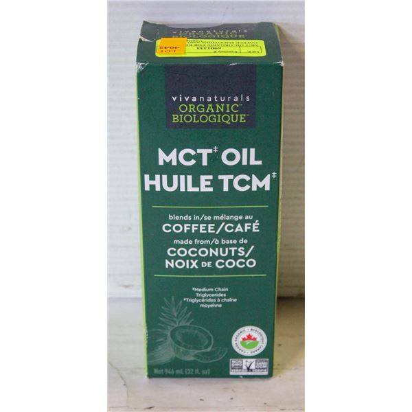 MCT OIL ORGANIC FOR KETO COFFEE SMOOTHIES AND