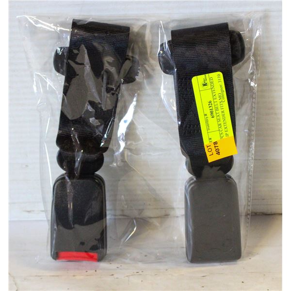 2 PCS CAR SEAT BELT EXTENDED CLIP EXTENDER FITS MO