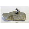 Image 1 : GOLD PANNER ON PYRITE