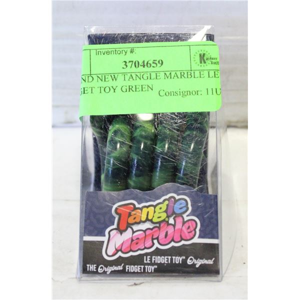 BRAND NEW TANGLE MARBLE LE FIDGET TOY GREEN
