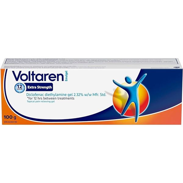 NEW 100G VOLTAREN EXTRA STRENGTH PAIN RELIEF GEL