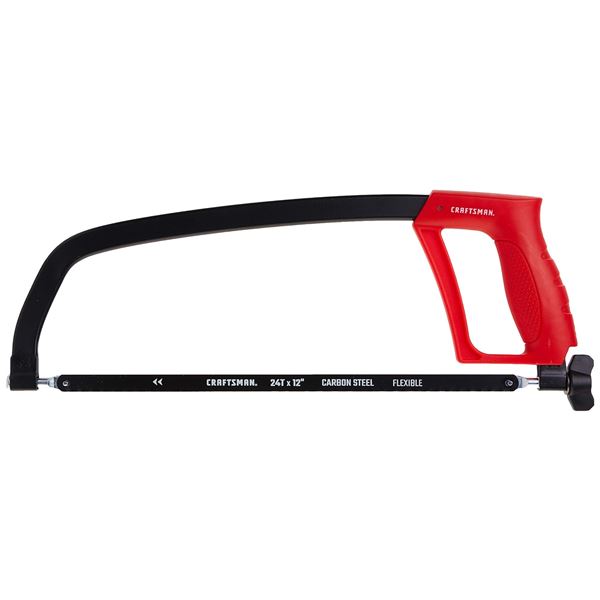 BRAND NEW CRAFTSMAN HAND SAW 12-INCH HACKSAW RED